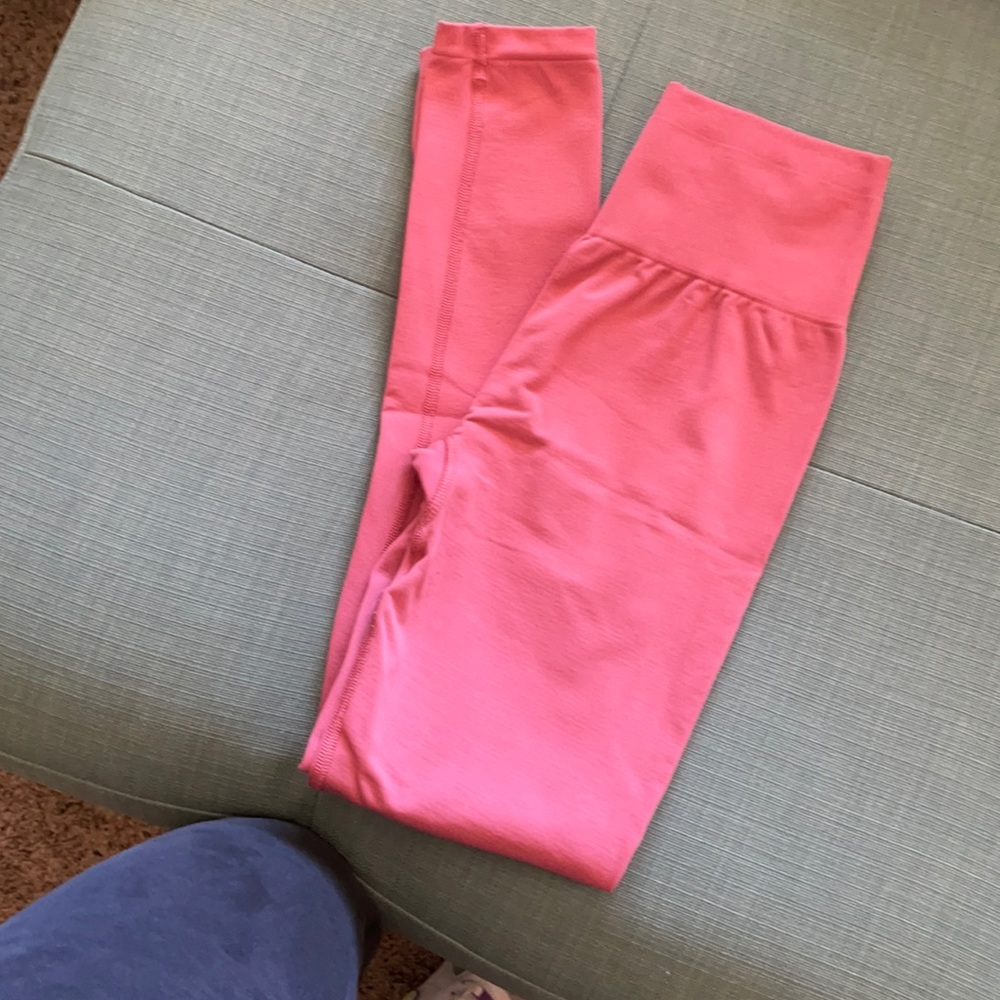 Gymshark seamless leggings salmon pink
